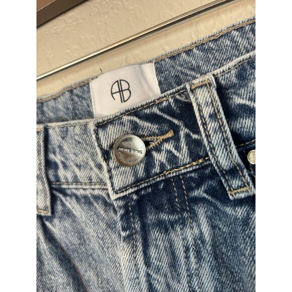 Anine Bing Light Blue Women Jeans - Picture 6 of 14